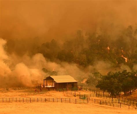 New Wildfires Sweep Through California Burning Homes