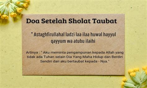 Tata Cara Sholat Taubat Lengkap Dengan Niat Waktu Pelaksanaan Dan Doanya Parboaboa