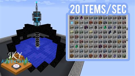 Op Tier Void Ore Miner Items Sec Minecraft Sky Adventures