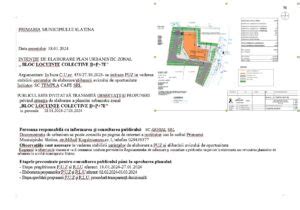 Inten Ie De Elaborare Plan Urbanistic Zonal Bloc Locuinte Colective