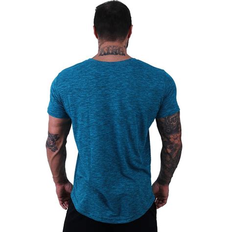 Camiseta Longline Masculina Manga Curta Mxd Conceito Caveira Estilha Os