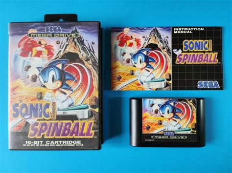 Sonic The Hedgehog Spinball Jeu Sega Mega Drive Sonic Team Tectoy