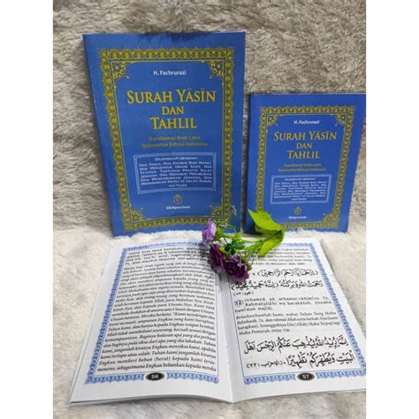 Jual SURAH YASIN DAN TAHLIL 106 HALAMAN UKURAN KECIL BESAR YAASIN SOFT