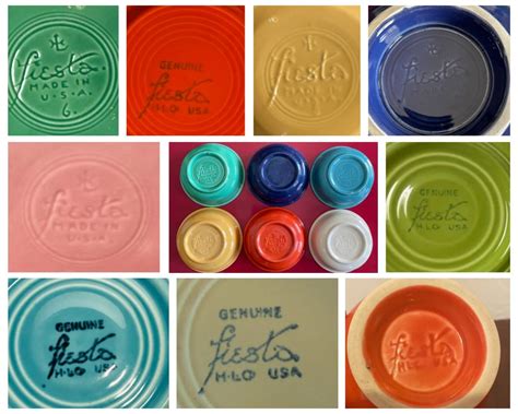 How Old Is My Fiestaware Fiesta Identification Guide Antique Answers