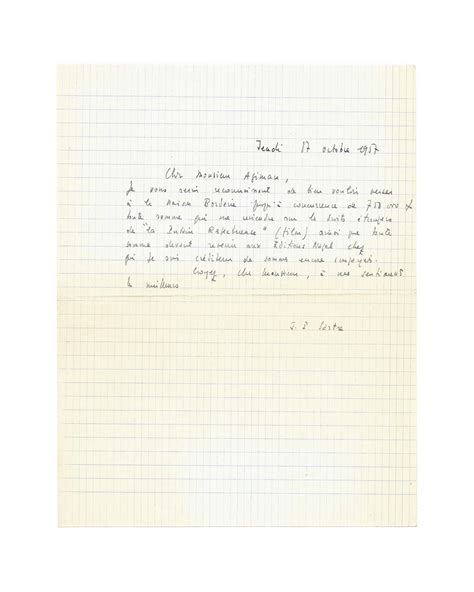 SARTRE Jean Paul 1905 1980 Le Manuscrit Français