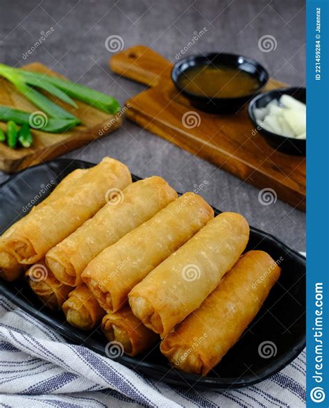 Lumpia O Lunpia Un Bocadillo Tradicional De Semarang Central Java