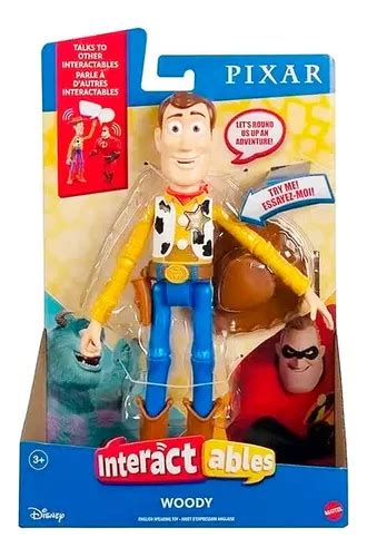 Boneco Articulado Falante Interativo Pixar Toy Story Mattel