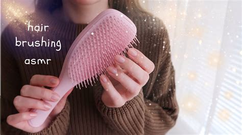 ASMR Brushing Your Hair With Tangle Teezer For Sleep Slow Gentle