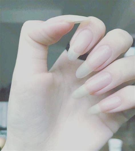 Nails Inspiration Pale White Skin Pale Skin Long Natural Nails Soft