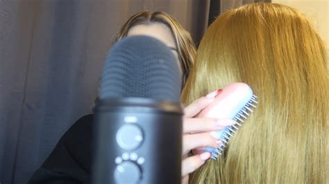 Asmr Hair Brushing And Head Massage No Talking Youtube