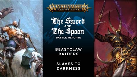 Beastclaw Raiders Vs Slaves To Darkness Age Of Sigmar Battle Report