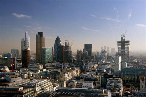 City Of London Elevated View By Vladimir Zakharov