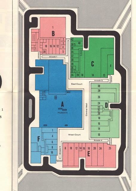 Taylor Southland Mall Layout 1970 The First Layout Of S Flickr