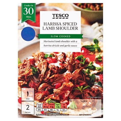 Tesco Harissa Spiced Lamb Shoulder 400g Really Good Culture