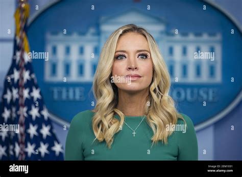 White House Press Secretary Kayleigh Mcenany Holds A Press Briefing In