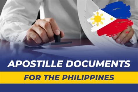 Apostille Documents For The Philippines