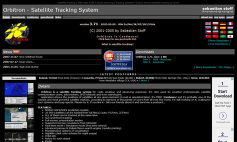 Orbitron - Satellite Tracking System - Ham Radio Stop Amateur Radio ...