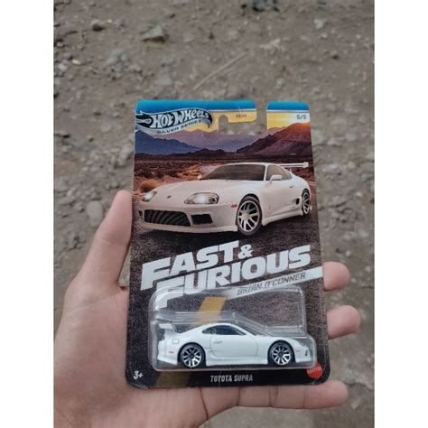 Jual Hot Wheels Fnf Toyota Supra Mk4 Putih Brian O Conner Shopee Indonesia