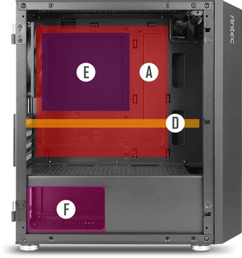 Antec NX200M RGB Includes 3 X Fans Micro ATX Mini Tower Case