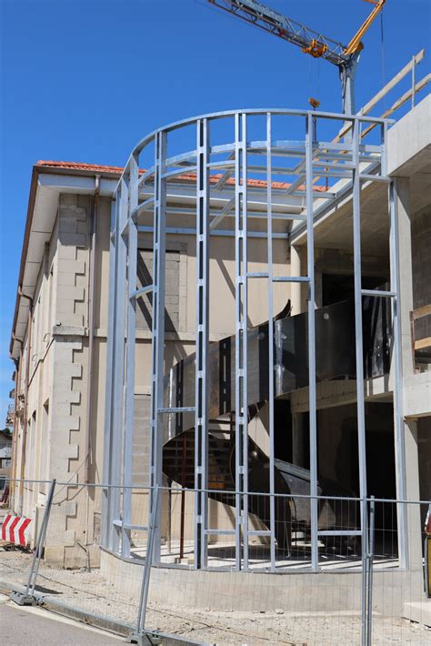 Photos Châtenois les travaux de l ancienne école ont repris