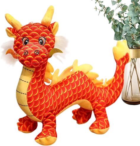 Jimtuze Peluche Dragon En Peluche Dragon Chinois Ann E Dragon