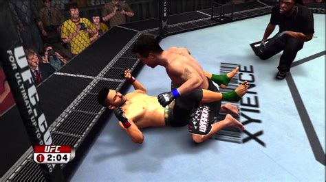 UFC 2009 Undisputed Career Mode Gameplay Walkthrough Part 28 Xbox