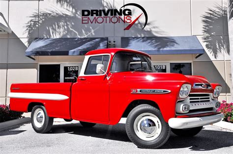 1959 Chevy Apache Fleetside For Sale Game Master