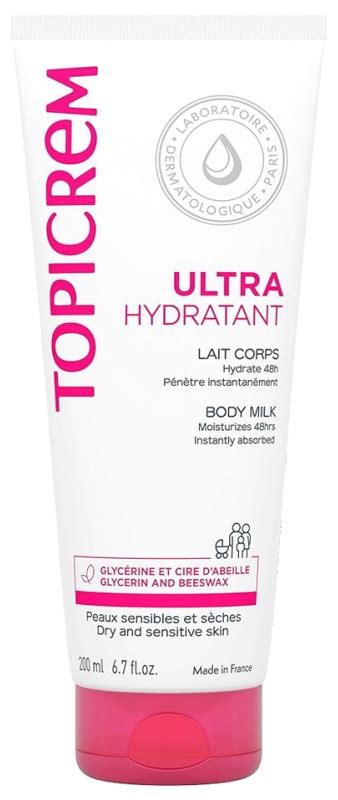 Ultra Hydratant Lait Corps Topicrem Peaux S Ches Et Sensibles