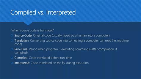 Static Typing Vs Dynamic Typing Languages PPT