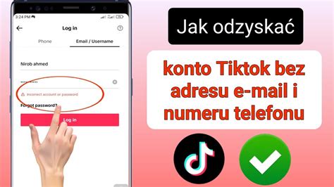 Jak Odzyska Konto Tiktok Bez Adresu E Mail I Numeru Telefonu