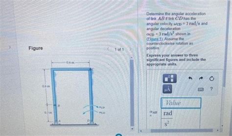 Answered Determine The Angular Acceleration Of Bartleby