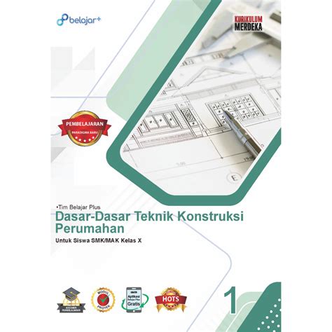 Jual Buku Dasar Dasar Teknik Konstruksi Perumahan Untuk Siswa SMK MAK