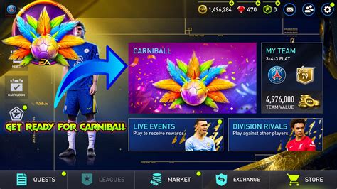 OFFICIAL CARNIBALL IS NEXT EVENT CARNIBALL IN FIFA MOBILE