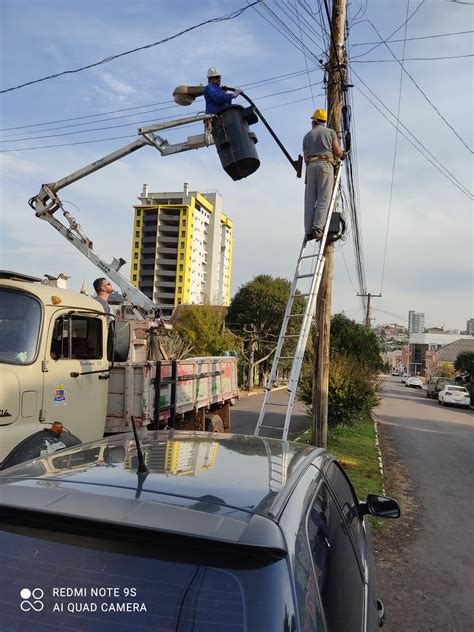 Prefeitura de Getúlio Vargas inicia troca de lâmpadascomuns por