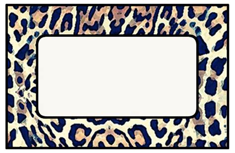 animal print borders clip art - Clipground