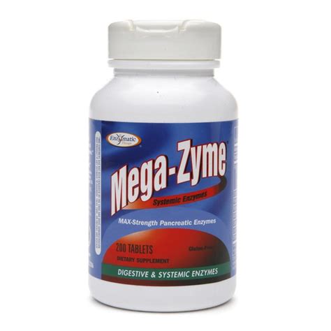 Enzymatic Therapy Mega-Zyme Systemic Enzymes Tablets - 1Source