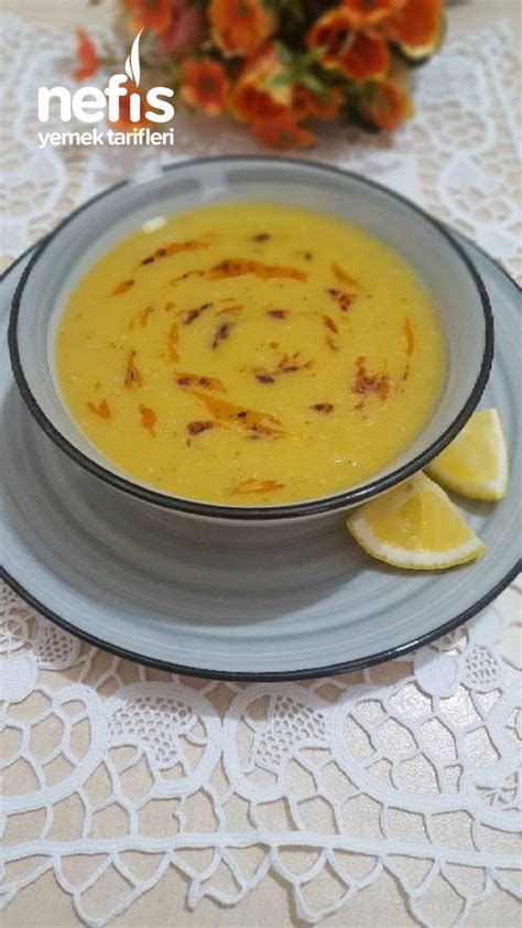 Lokanta Usulü Süzme Mercimek Çorbası Nefis Yemek Tarifleri 6440823