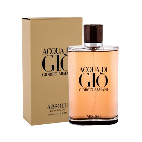 Giorgio Armani Acqua di Giò Absolu Woda perfumowana dla mężczyzn 200 ml