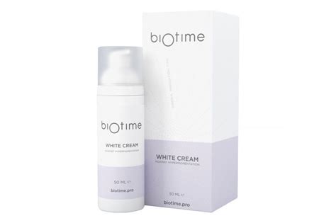 Крем для пигментированной кожи WHITE CREAM Biotime - купить с доставкой ...