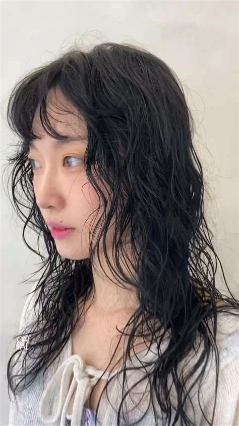 성수동 미용실 온야드 젤리펌 KOREAN HAIR STYLE ONYAD LONG Jelly Perm in 2024 Hair