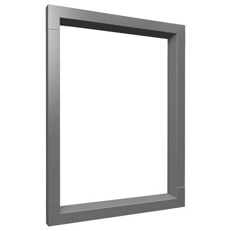 Silver SS Rectangular Window Frame Grade Of Material SS304 At Rs 450