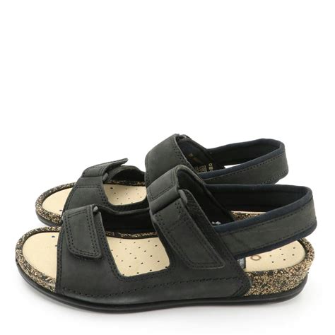 ECCO® Black Suede Casual Flats and Brown and Black Leather Sandals with ...