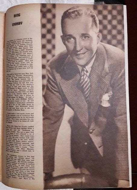 Bing Crosby Screen Album Magazine Pictorial United States March 1936 Famousfix