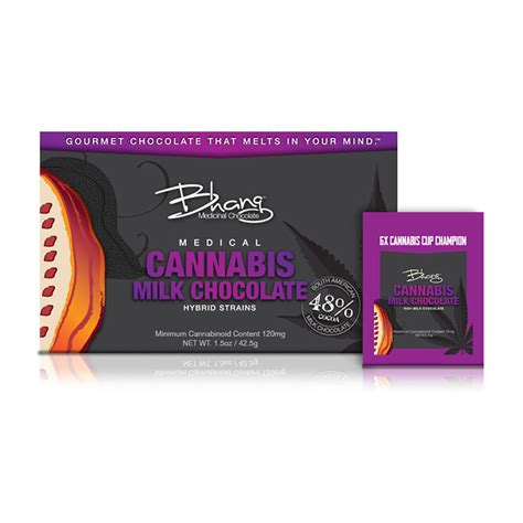 Milk Chocolate Indica 50mg Bhang Nugget Jane