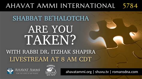 Worldwide Shacharit And Torah Service For Shabbat Beha Alotcha