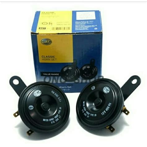 Jual Klakson Hella Classic Horn Set Volt Original Shopee Indonesia