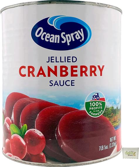 Ocean Spray Jellied Cranberry Sauce Pack Of 4 8 Oz Mini Cans Grocery And Gourmet Food