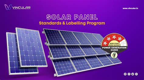 Solar Panel Standards And Labelling Program