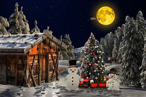 Download Christmas, Christmas Landscape, Winter Mood. Royalty-Free ...