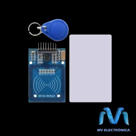 Módulo rfid rc552 13 56 mhz con tarjeta y llavero